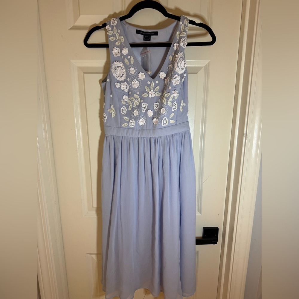 NWT French Connection Women's Dalia Sheer Dress, 2 - Picture 5 of 15